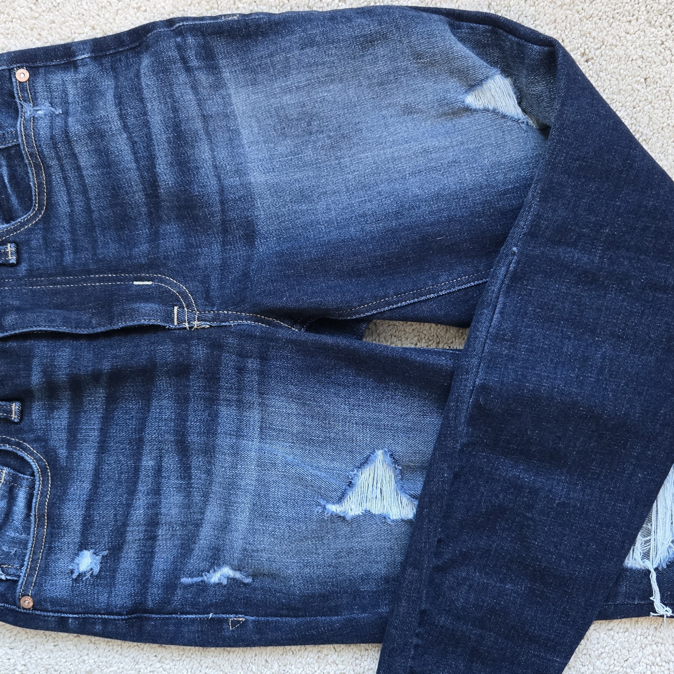 Edgely Distressed Jeans/Jegging Size 6